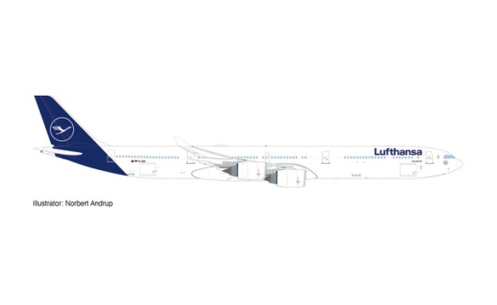 Herpa 534192-001 Lufthansa Airbus A340-600 D-AIHI - Vorbestellung 1:500