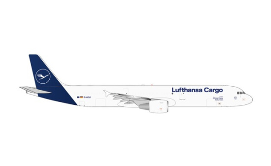 Herpa 536660-001 Lufthansa Cargo Airbus A321P2F D-AEUI - Vorbestellung 1:500