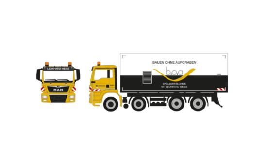 Herpa 953655 MAN TGS M Koffer-LKW 