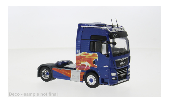 IXO IXOTR235.22 MAN TGX XXL - blau (Metallic) , Dekor - Vorbestellung 1:43