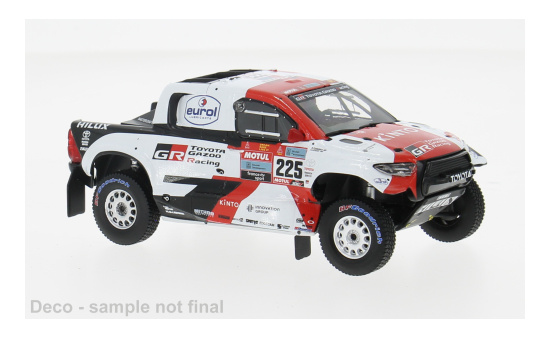 IXO IXORAM987B.22 Toyota GR DKR Hilux Evo T1+ - Rally Dakar - H.Lategan - B.Cummings - Vorbestellung 1:43