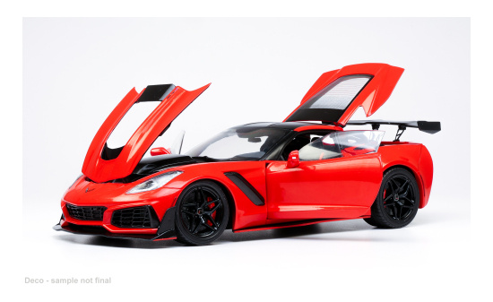 IXO IXO18RDC243-FO Chevrolet Corvette C7 ZR1 - rot - Vorbestellung 1:18