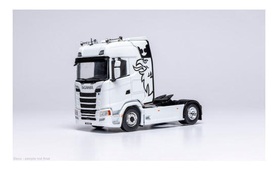 IXO IXOTR234.22 Scania S-Series - weiss , Dekor - Vorbestellung 1:43