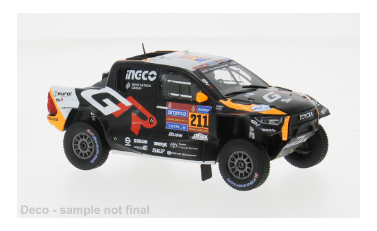 IXO IXORAM985.22 Toyota GR DKR Hilux Evo T1+ - Rally Dakar - L.Henk - C.Brett - Vorbestellung 1:43