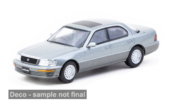 Tarmac TART64G-082-GY Lexus LS400 - silber - Vorbestellung 1:64