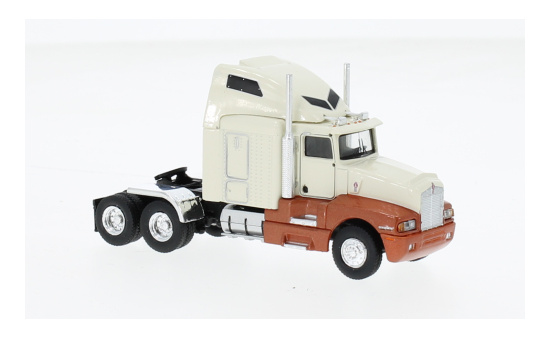 Brekina BRE85930 Kenworth T 600 - weiss , orange (Metallic) 1:87