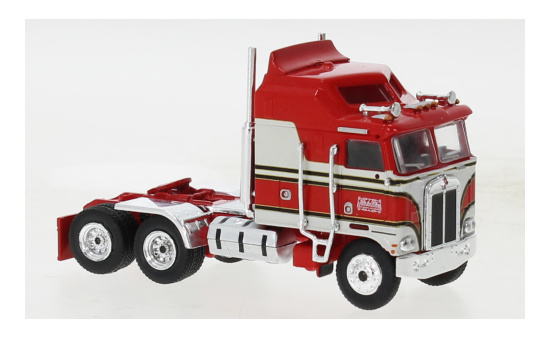 Brekina BRE85729 Kenworth K 100 Aerodyne - rot , weiss - Vorbestellung 1:87