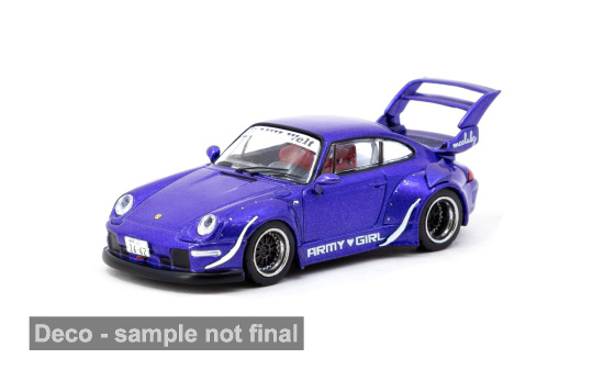 Tarmac TART64-TL017-AG Porsche RWB 993 - Army Girl - Vorbestellung 1:64