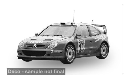Sun Star SUN4474 Citroen Xsara - Rallye Deutschland - S.Loeb - D.Elena - Vorbestellung 1:18