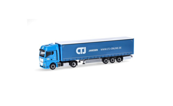 Herpa 958493 MAN TGX GX Gardinenplanensattelzug CTJ 1:87