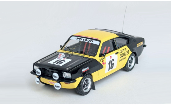 Trofeu TRODSN-321 Opel Kadett GT/E - Boucles de Spa - J-L.Dumont - J.Materne - Vorbestellung 1:43