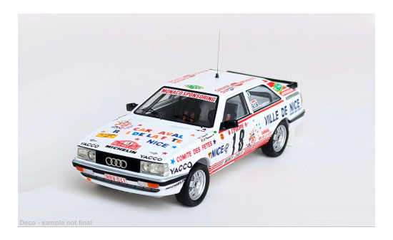 Trofeu TRODSN-320 Audi quattro - Rally Monte Carlo - A.Tchine - G.Thimonier - Vorbestellung 1:43