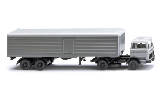 Wiking 055604 Koffersattelzug (MB 1620) - silbergrau 1:87