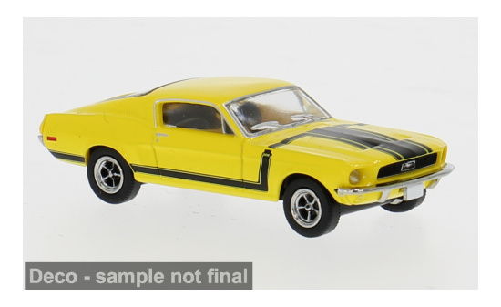 Brekina BRE19611 Ford Mustang Fastback - gelb - Vorbestellung 1:87