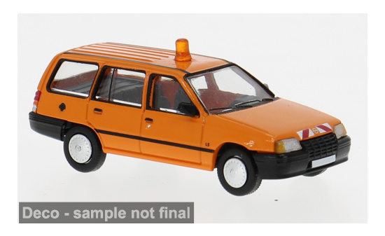 PCX87 PCX871456 Opel Kadett E Caravan - orange - Kommunal - Vorbestellung 1:87