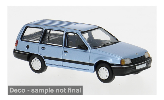 PCX87 PCX871459 Opel Kadett E Caravan - blau (Metallic) - Vorbestellung 1:87