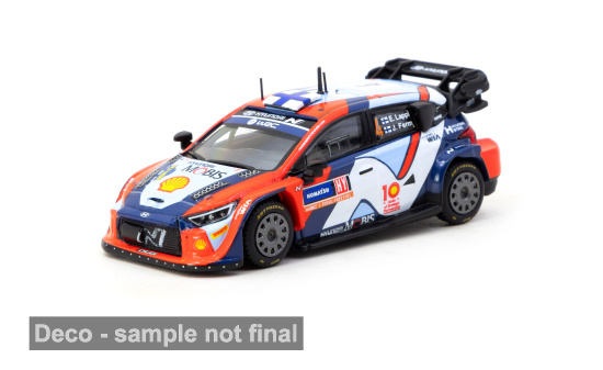 Tarmac TART64-089-24RS04 Hyundai i20 N Rally1 Hybrid - Rally Schweden - E.Lappi - J.Ferm - Vorbestellung 1:64