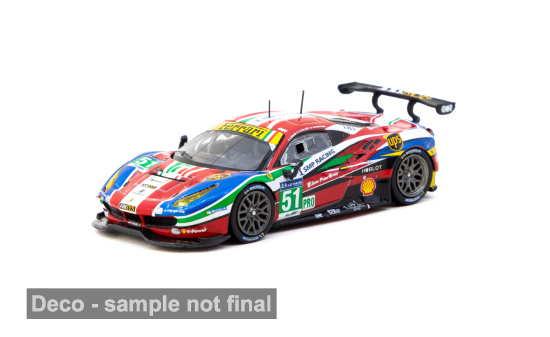 Tarmac TART64-071-16WEC51 Ferrari 488 GTE - 24h Le Mans - G.Bruni - J.Calado - Vorbestellung 1:64