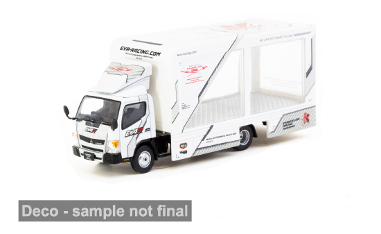 Tarmac TART64T-TL002-EVA Mitsubishi Fuso Canter - EVA Racing - Vorbestellung 1:64