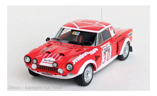 Trofeu TRODSN-325 Fiat 124 Abarth Rallye - Rally Elba - R.Ricceri - A.Dello Sbarba - Vorbestellung 1:43