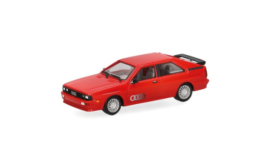 Herpa 023337 Audi Ur-Quattro, Tornadorot - Vorbestellung 1:87