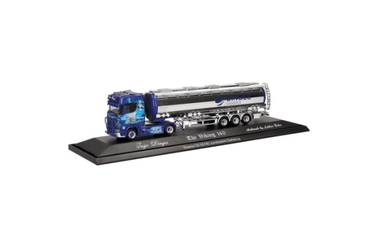 Herpa 122344 Scania CS 20 HD Jumbochromtank-Sattelzug 