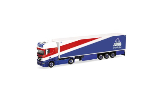 Herpa 320399 Scania CS 20 HD Kühlkoffer-Sattelzug 