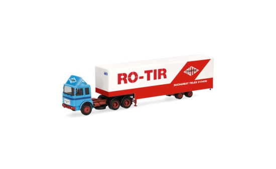 Herpa 320696 Roman Diesel 6x4 Jumbokoffer-Sattelzug 