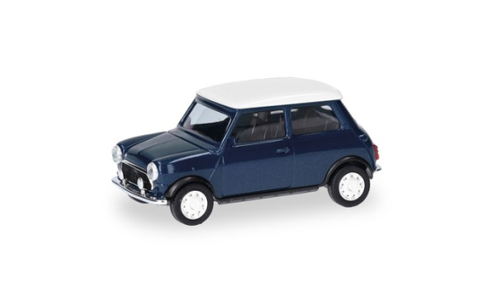 Herpa 431149-002 Mini Cooper Rechtslenker, thaiti blue - Vorbestellung 1:87