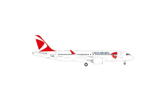 Herpa 562843 CSA Czech Airlines Airbus A220-300 - Vorbestellung 1:400