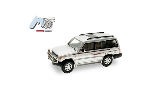 Micro City 87MC000042 MicroCity: Mitsubishi Pajero, silber - Vorbestellung 1:87