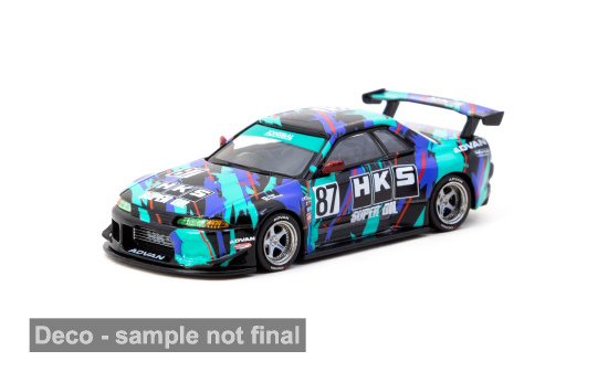 Tarmac TART64G-061-HKS Nissan Skyline (R32) - HKS - Vorbestellung 1:64