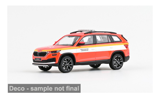 Abrex ABR143ABX-041XL10 Skoda Kodiaq FL - Fire Brigade Of South Moravian Region - Vorbestellung 1:43