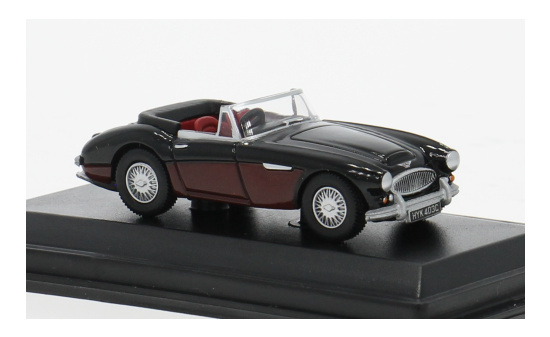 Oxford OXF76AH3006 Austin Healey 3000 - schwarz , rot 1:76