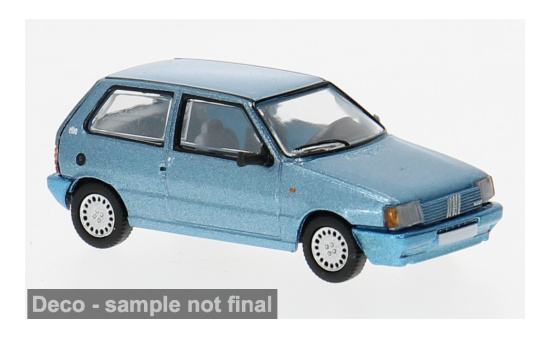 PCX87 PCX870767 Fiat Uno Elba - blau (Metallic) - Vorbestellung 1:87