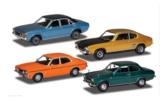 Corgi COCVC01402 Ford 4er Set: GT Collection - Vorbestellung 1:43