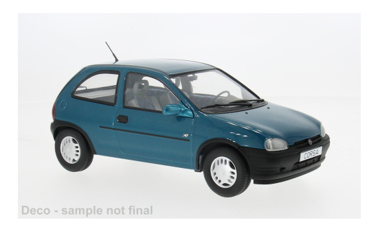 MCG MCG18514 Opel Corsa B - türkis (Metallic) - Vorbestellung 1:18