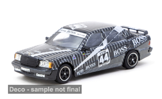 Tarmac TART64G-047-88DTM44 Mercedes 190 E 2.3-16V (W201) - schwarz - Boss - J.Cecotto - Vorbestellung 1:64