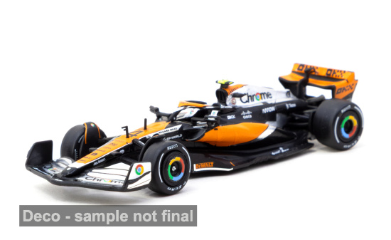 Tarmac TART64G-F070-LN2 McLaren MCL60 - schwarz , orange - GP Großbritannien - L.Norris - Vorbestellung 1:64