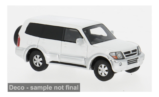 BoS-Models BOS87497 Mitsubishi Pajero - weiss - Vorbestellung 1:87