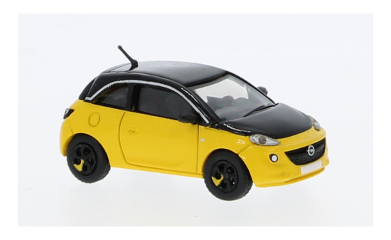 PCX87 PCX870618 Opel Adam - gelb , schwarz 1:87