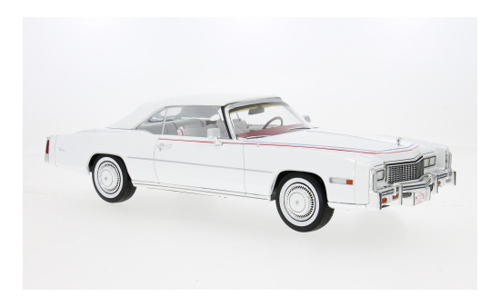 MCG MCG18474 Cadillac Eldorado Convertible - weiss 1:18