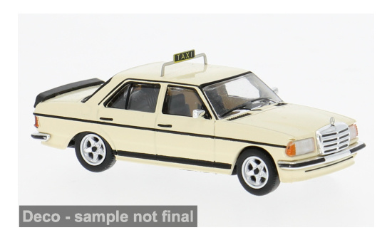 PCX87 PCX871563 Mercedes W123 AMG - Taxi (D) - Vorbestellung 1:87
