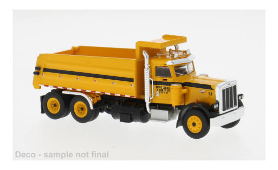 Brekina BRE86295 Peterbilt 359 Kipper - Pacific Concrete - Vorbestellung 1:87