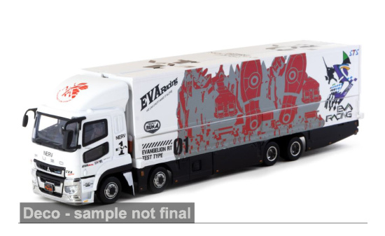 Tarmac TART64T-TL001-EVA2 Mitsubishi Fuso Super Great - EVA Racing - Vorbestellung 1:64