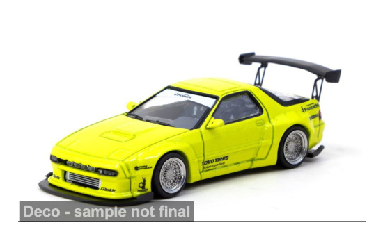 Tarmac TART64R-066-YL Mazda RX-7 (FC3S) Pandem - gelb - Vorbestellung 1:64