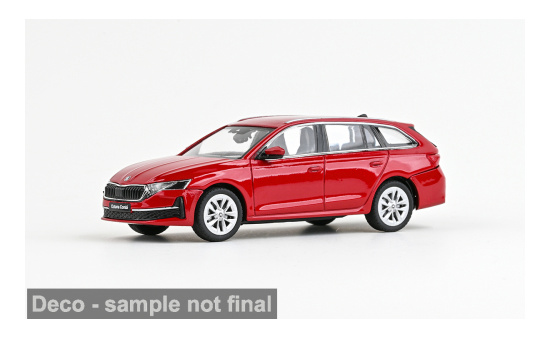 Abrex ABR143AB-050JF Skoda Octavia IV FL - rot (Metallic) - Vorbestellung 1:43