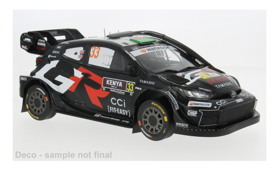 IXO IXO18RMC245.22 Toyota GR Yaris Rally1 - Safari Rallye Kenia - E.Evans - S.Martin - Vorbestellung 1:18