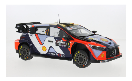 IXO IXO18RMC247B.22 Hyundai i20 N Rally1 - Safari Rallye Kenia - T.Neuville - M.Wydaeghe - Vorbestellung 1:18