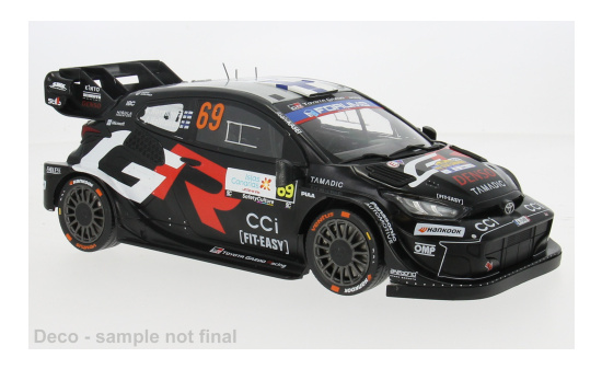 IXO IXO18RMC249A.22 Toyota GR Yaris Rally1 - Rally Islas Canaris - K.Rovanperä - J.Halttunen - Vorbestellung 1:18
